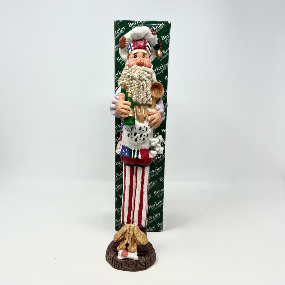 Vintage Rare  Berkeley Designs Resin “Cooking Utensils ” Figurine With Box